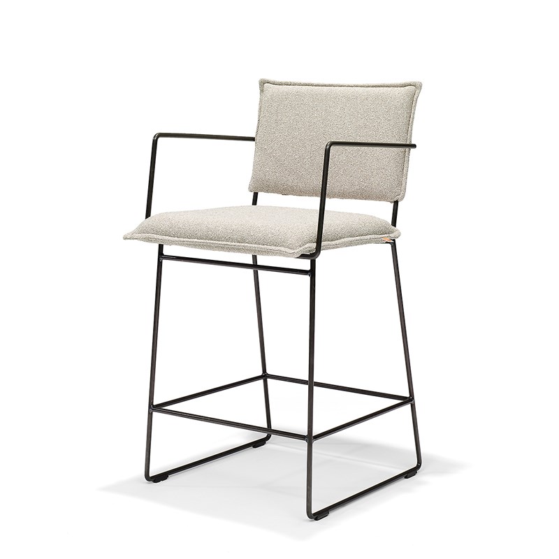 Norman Barstool With Arm Trier Sand Pers LR