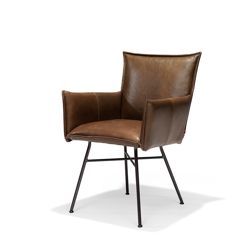 Sanne Chair With Arm Luxor Fango Pers LR