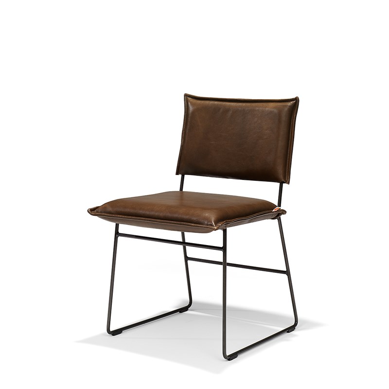 Norman Chair Without Arm Luxor Fango Pers LR